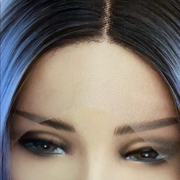 The blue beauty lace front ombré wig main image 4